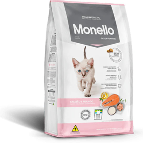 Monello Special Premium Kitten With Salmon And Chicken Monello Special Premium Kitten With Salmon And Chicken